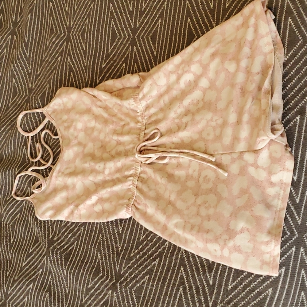 Leopard Print Romper
